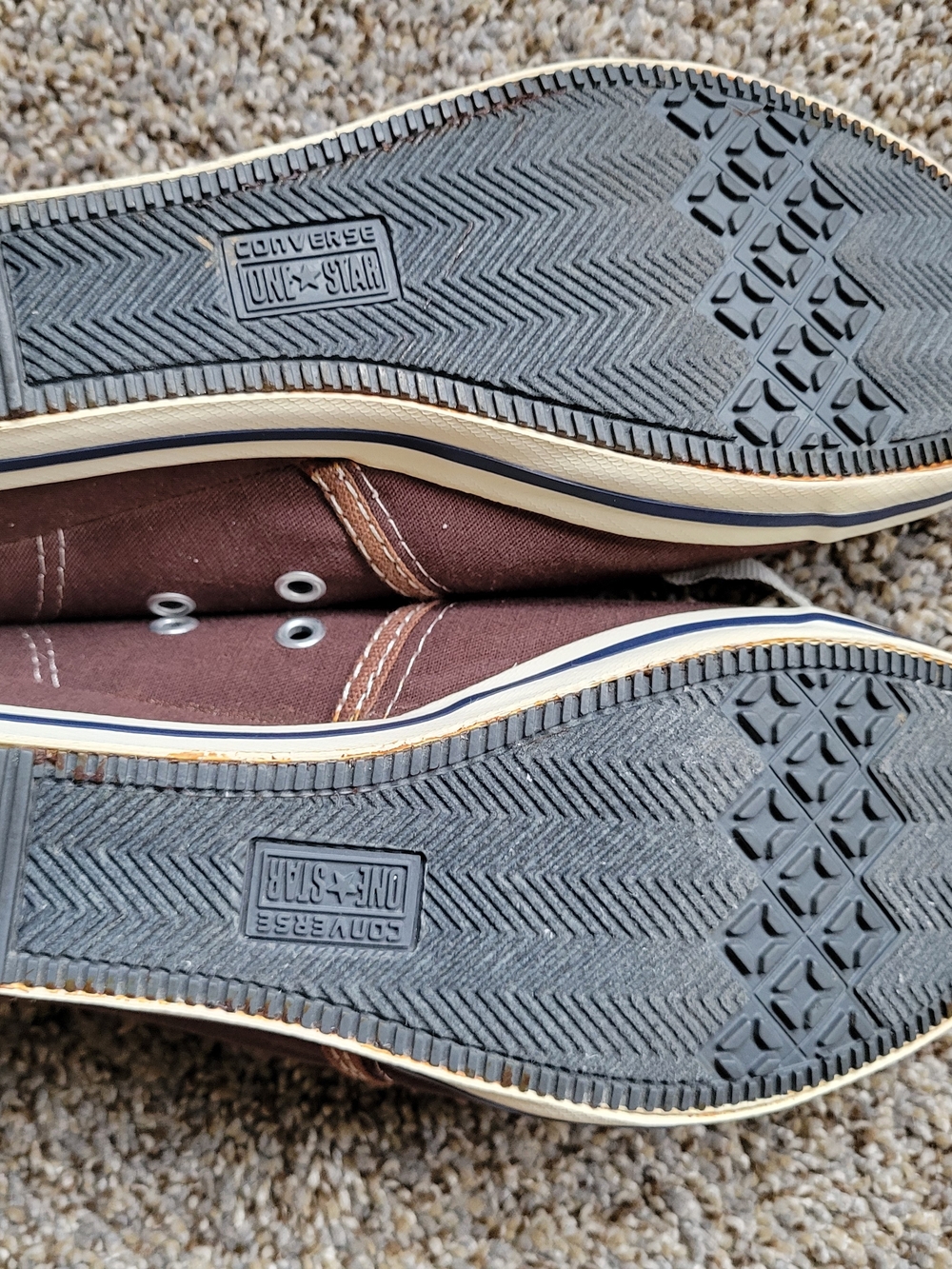 Converse Women’s Slip-On Canvas Sneakers in Brown - Picture 6 of 6
